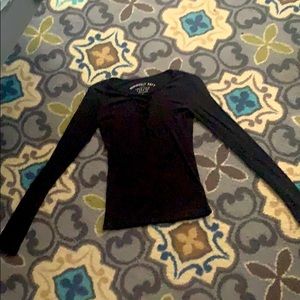 american eagle fitted long sleeve